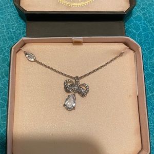 Juicy Couture Crystal Heart Necklace